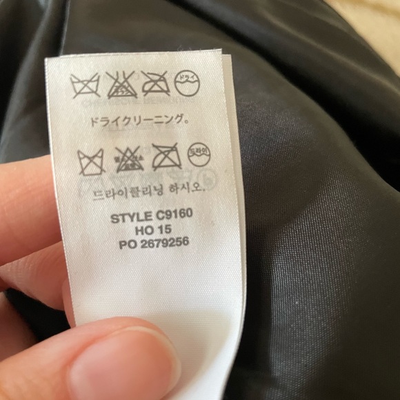 J. Crew Faux Leather Black Pleated Mini Skirt - Picture 8 of 8